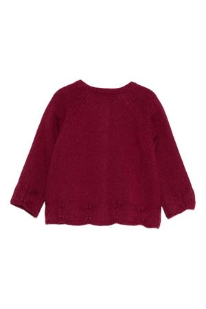 cardigan in lana bordeaux TARTINE ET CHOCOLAT KIDS | CB1810139